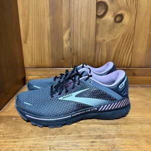 Brooks Women's Adrenaline GTS Shoes - Black and Purple